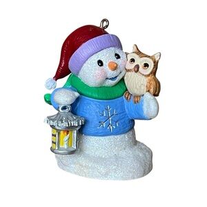 2005 Hallmark Keepsake Snow Buddies #8 Ornament Collectors Series Christmas Owl